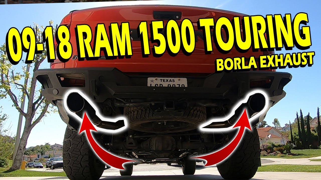 Выхлопная система Borla Touring - Ram 1500 5.7Hemi