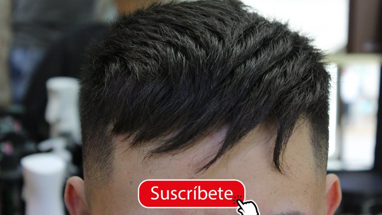 Como hacer un FADE con TEXTURA FÁCIL/corte french crop fade/aprende a TEXTURIZAR/barber/
