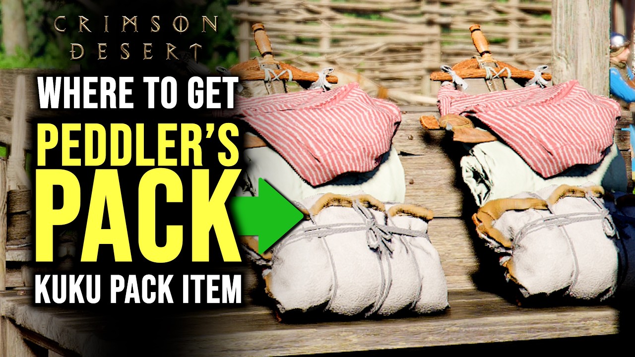 Easy Peddler's Pack Farm for Kuku Packs! (Best Location) | Crimson Desert
