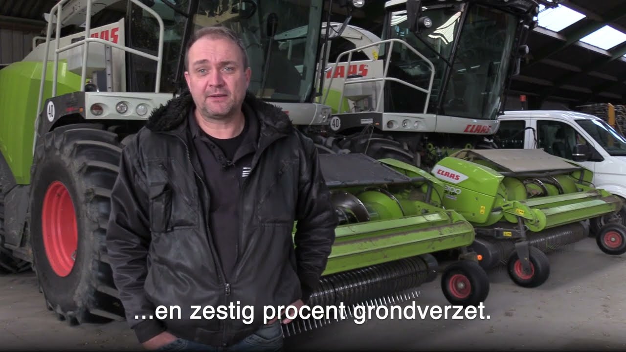 Planning van de maisoogst bij loonbedrijf Mechielsen
