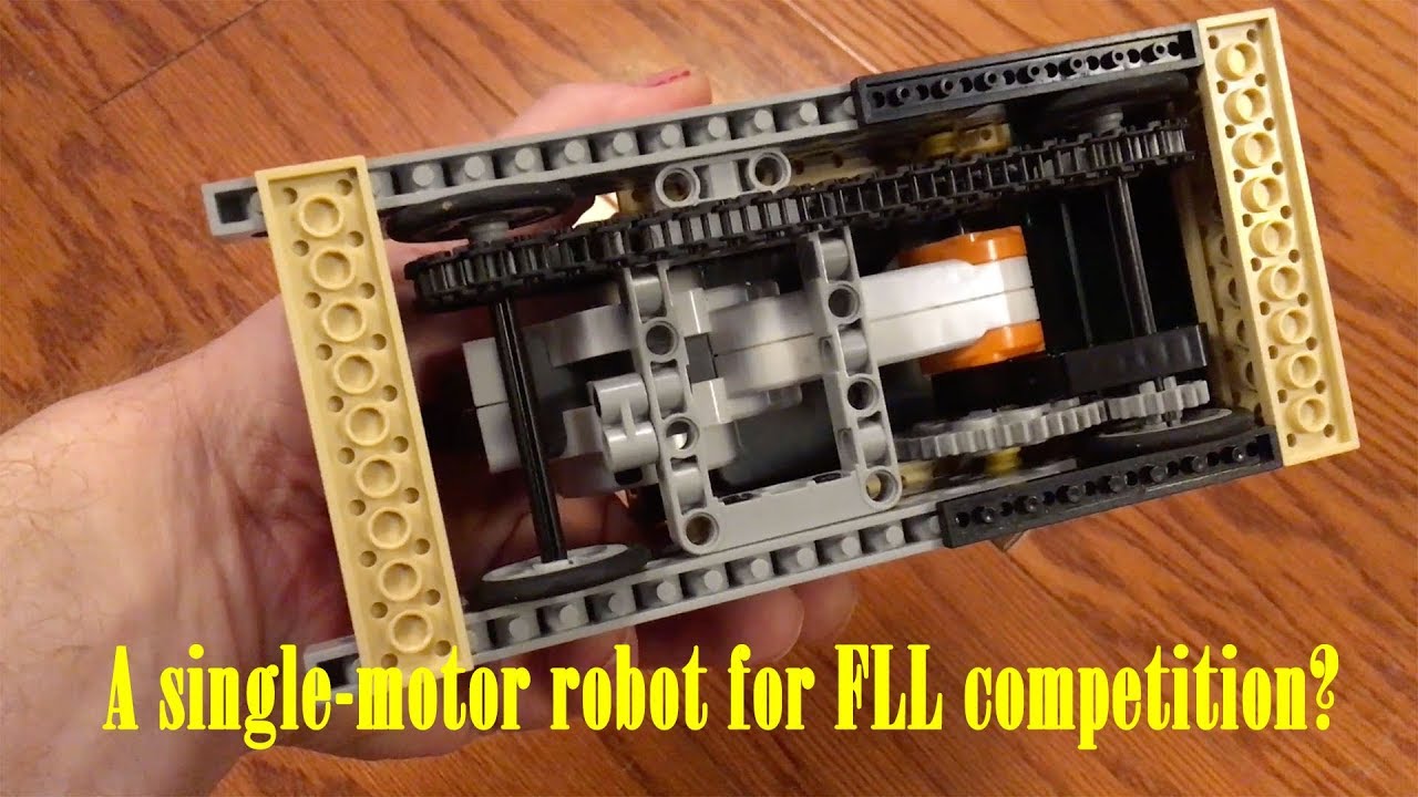 FLL City Shaper: The Single-Motor Challenge!
