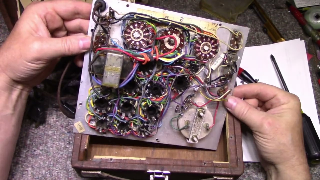 Mercury 1100A Tube Tester - Repairs (Ep. 133)