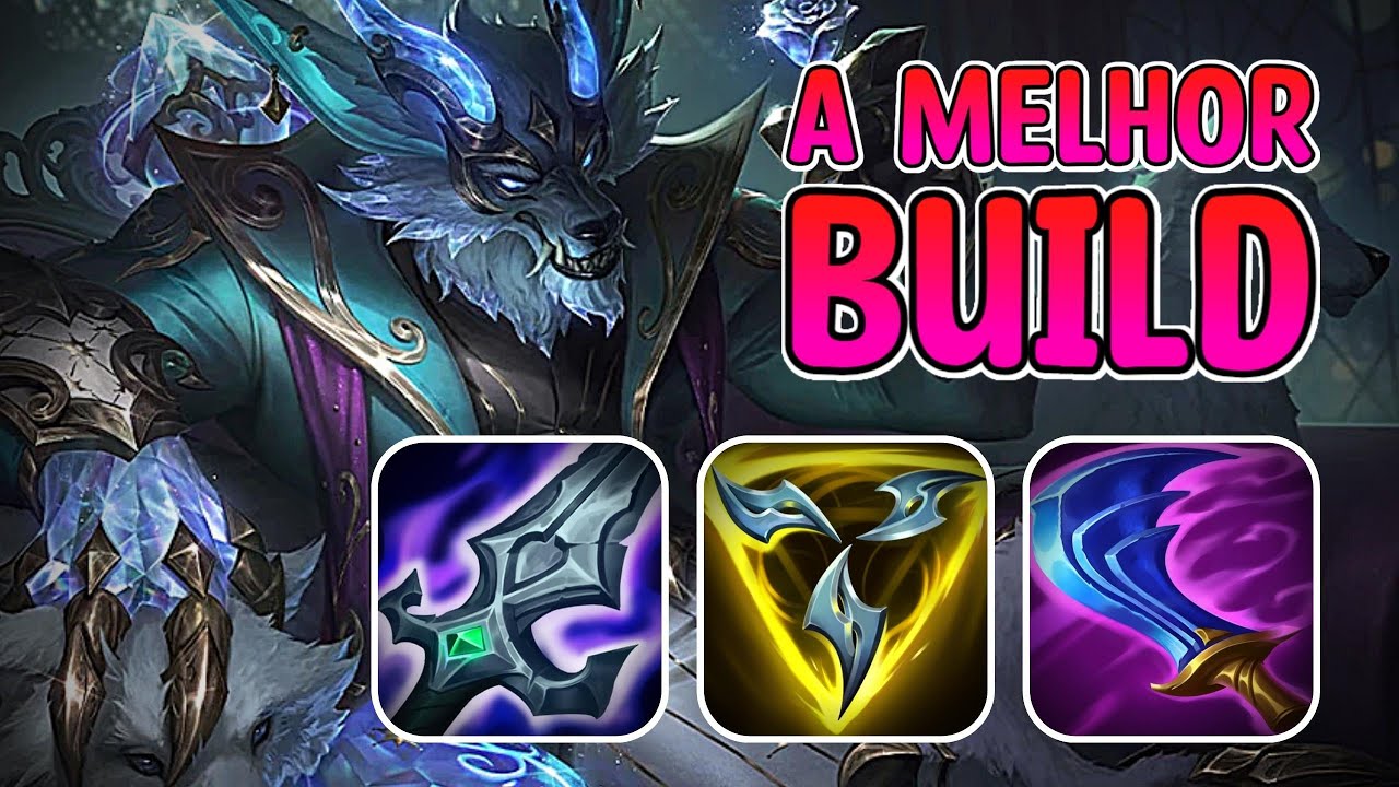 O PODER DA BUILD MAIS FORTE DO WARWICK TOP | TOP 1 WARWICK BR