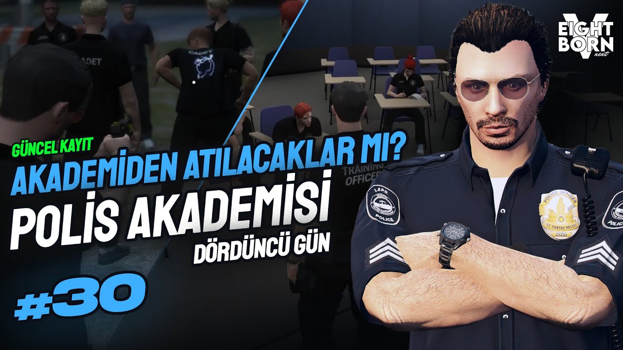 POLİS NASIL OLUNUR? - EightbornV - LSPD Günlükleri: Çavuş Harper (Bölüm 30)