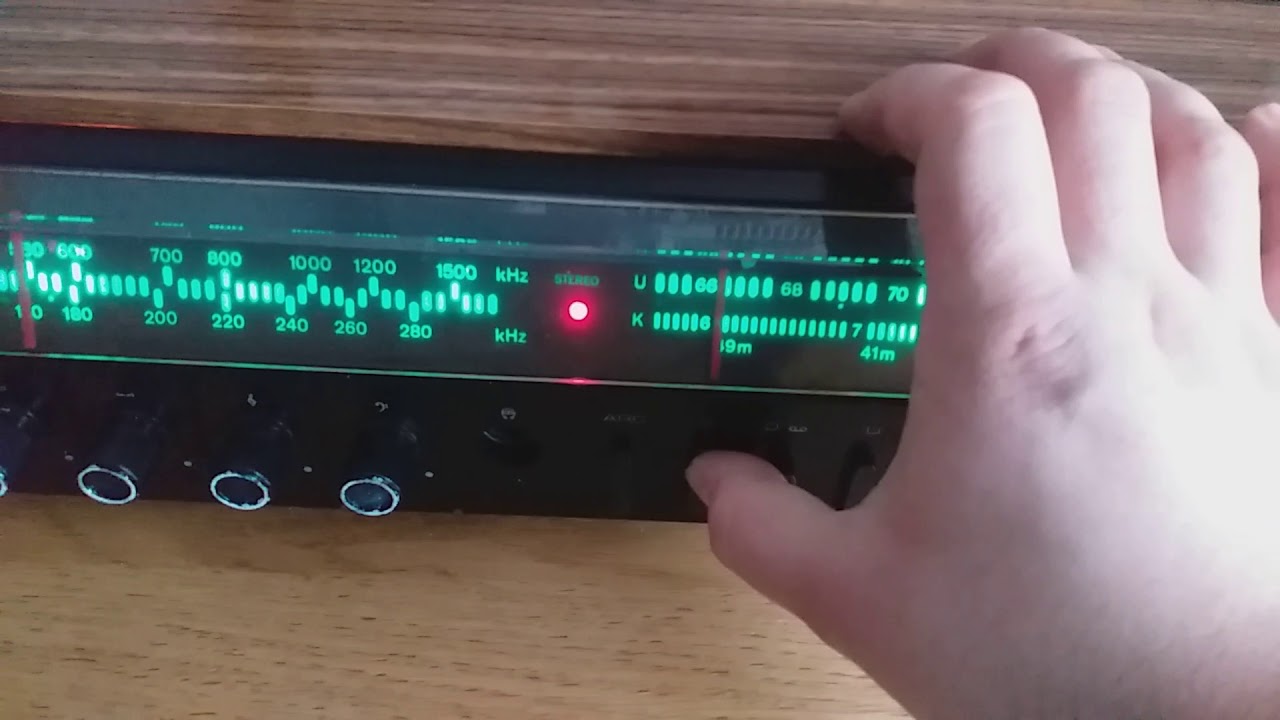Amplituner Unitra Diora Duet stereo + Kolumny Tonsil zg-10c-Prezentacja