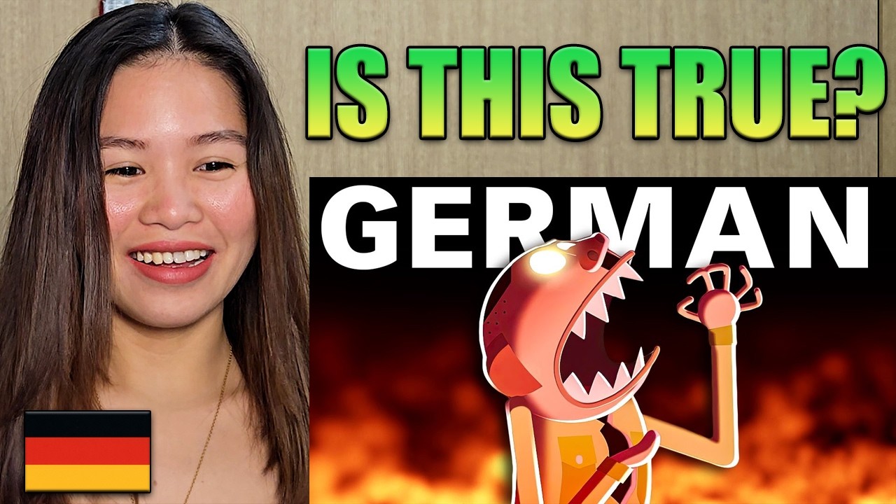 American Girl Reacts to Why German Sounds So Aggressive!