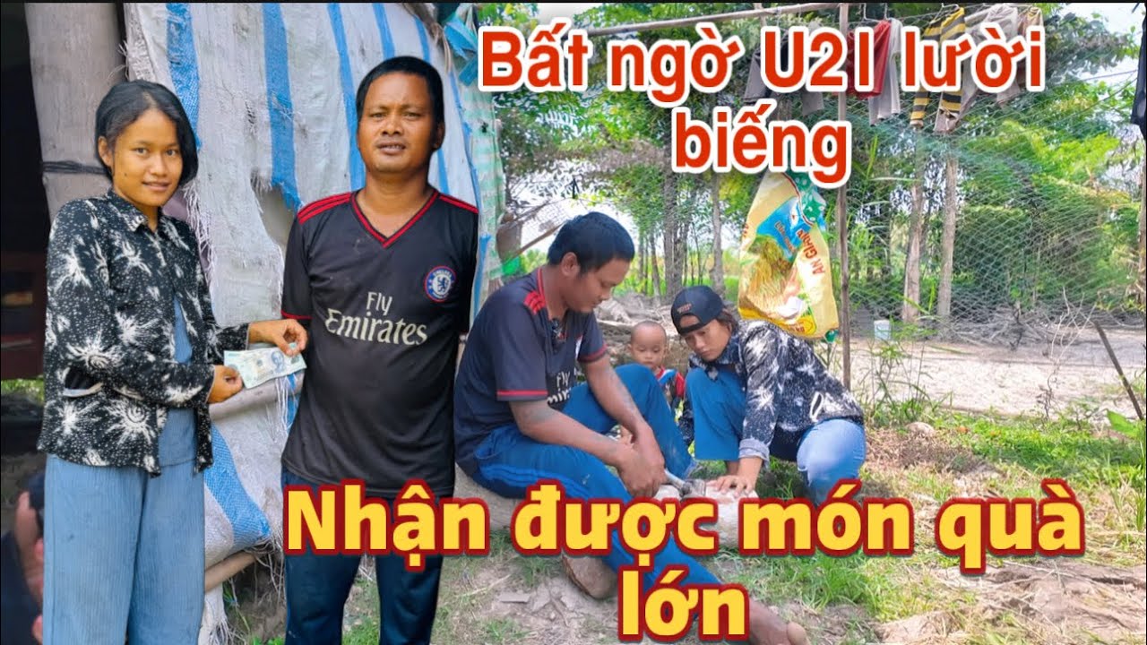 Bất ngờ gia đình U21  “lười biếng nhất quả đất” nhận được sự hỗ chợ ai nấy cũng vui mừng #u30 