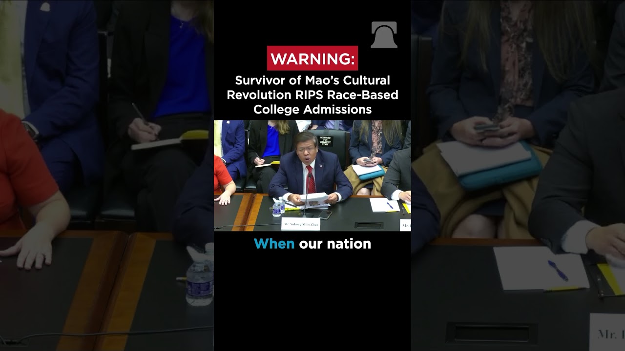 Survivor of Communist China RIPS Race-Based Admissions