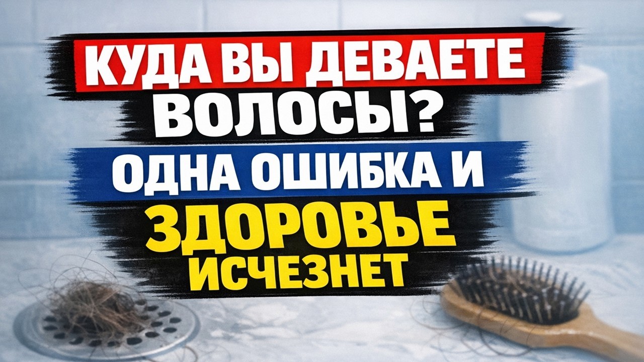 Волосы на расчёске нельзя выбрасывать в мусор - бабушки знали три безопасных места для них