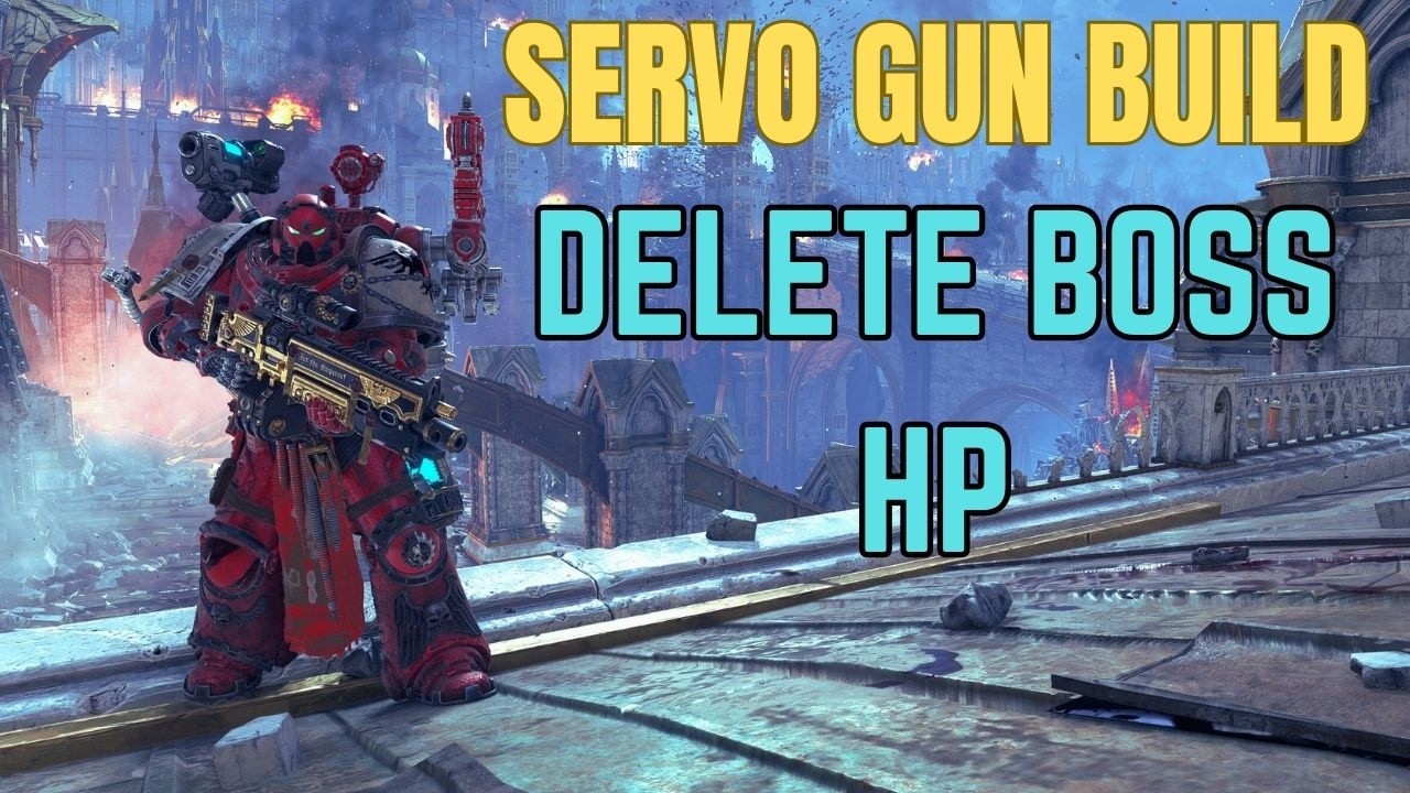 Best Servo Gun Techmarine Build – This Build Deletes Bosses