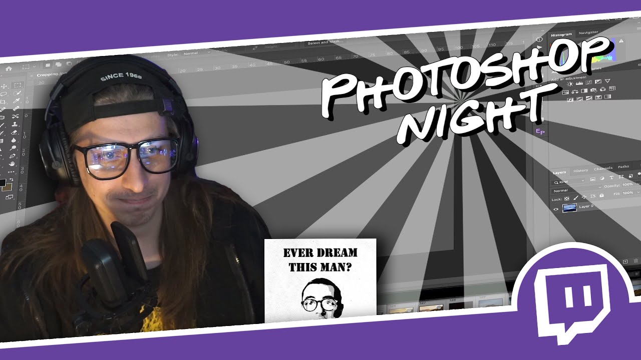 🔴[Photoshop Night] Dare libertà alla mia immaginazione é stato un errore.
