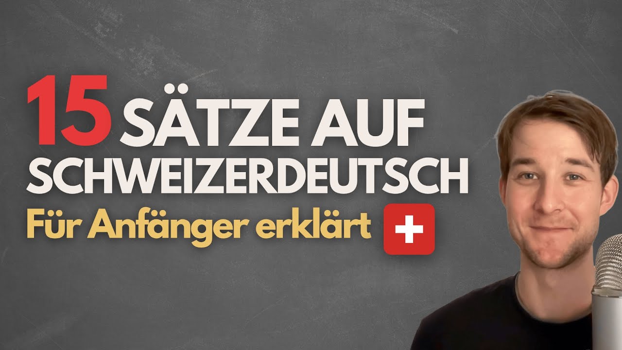 15 Schweizerdeutsch-Sätze, die du sofort verstehen kannst | Einfach erklärt