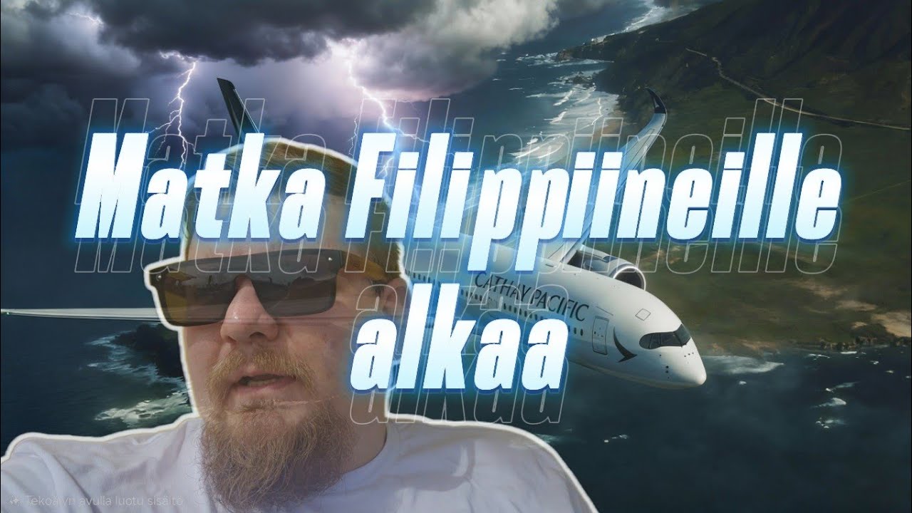 Lähdettiin pois Suomesta.