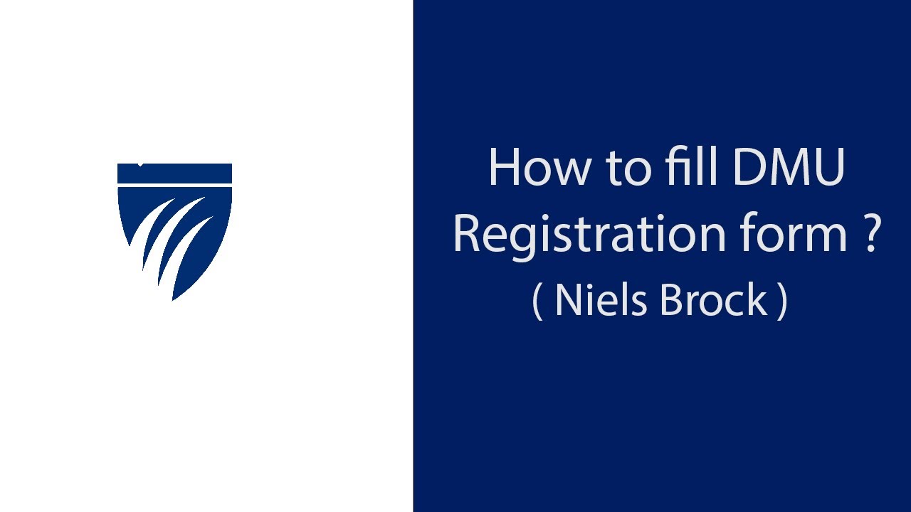 Niles Brock College  | DMU Registration form Full Process