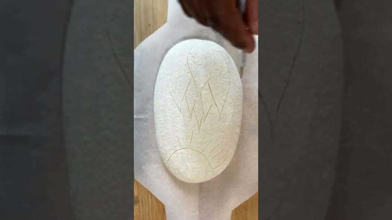 Scarification pain au levain #sourdoughbaking #painaulevain