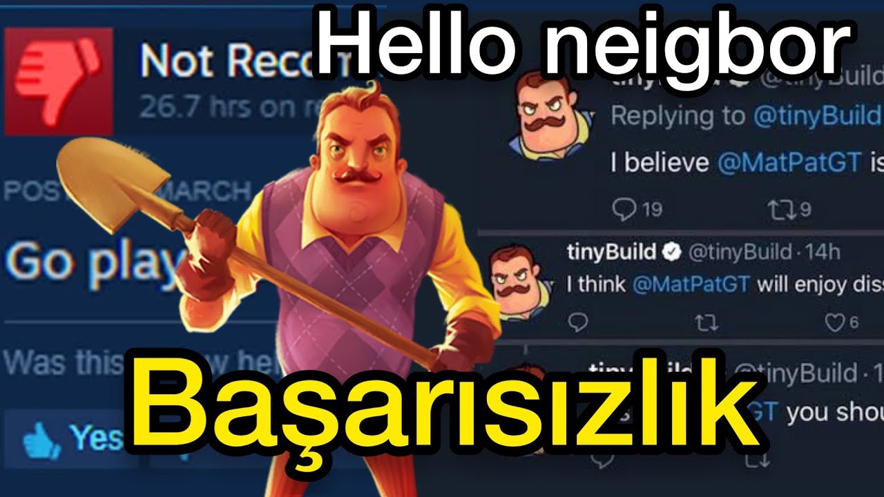 Hello Neighbor Neden Başarısız Oldu ?