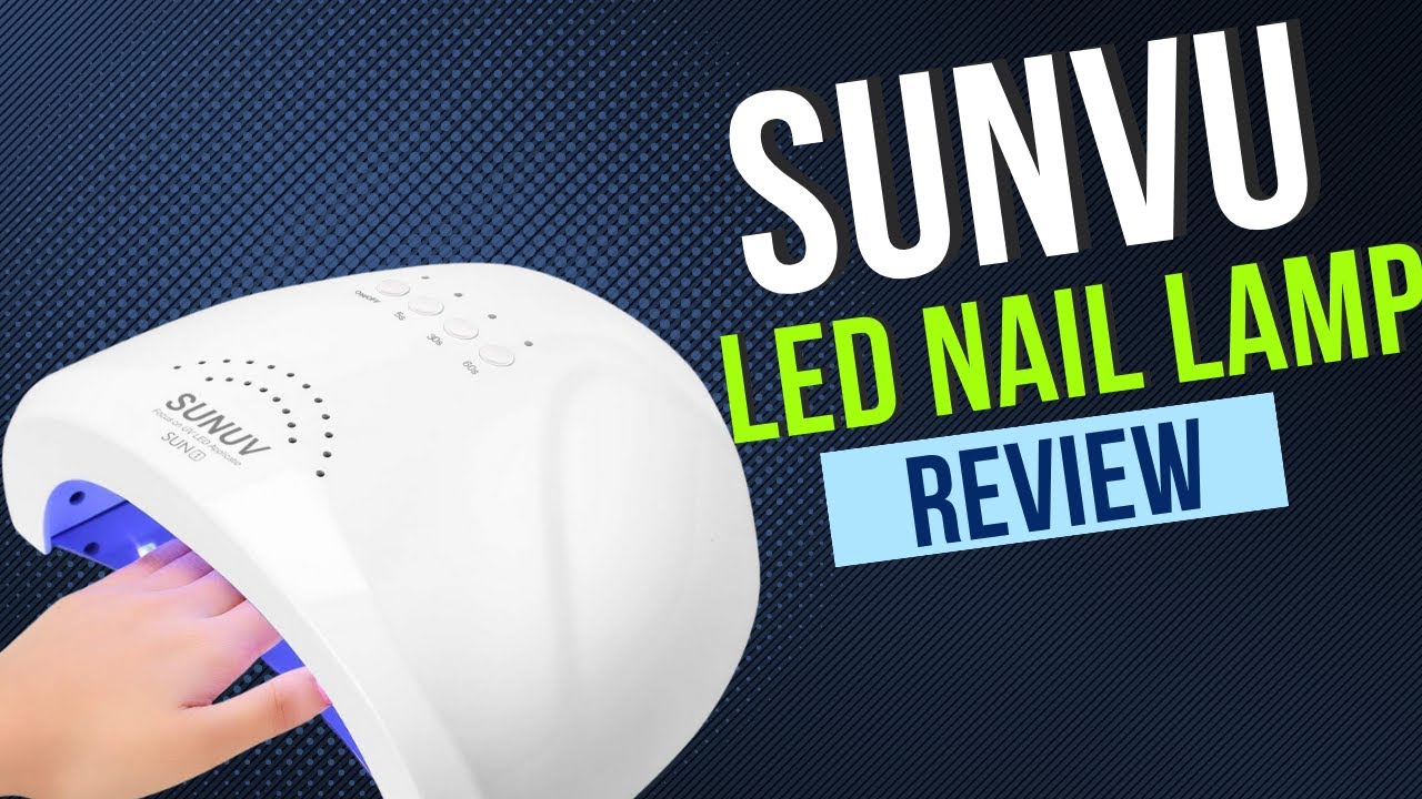SunUV LED Nail Lamp Review: Get Gel Nails At Home