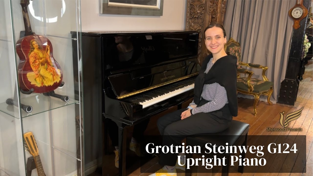 Grotrian Steinweg G124, 2008, Upright piano | Review & Demo | Sherwood Phoenix