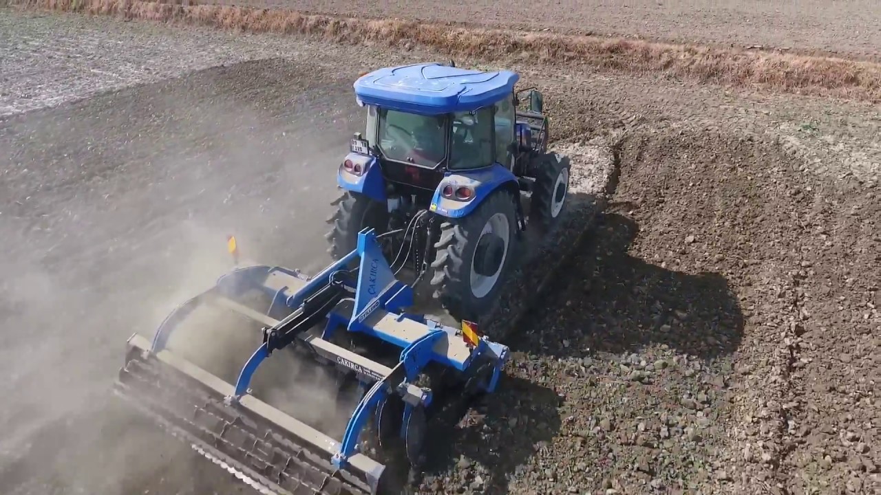 New Holland TD100 & Disk Tiller