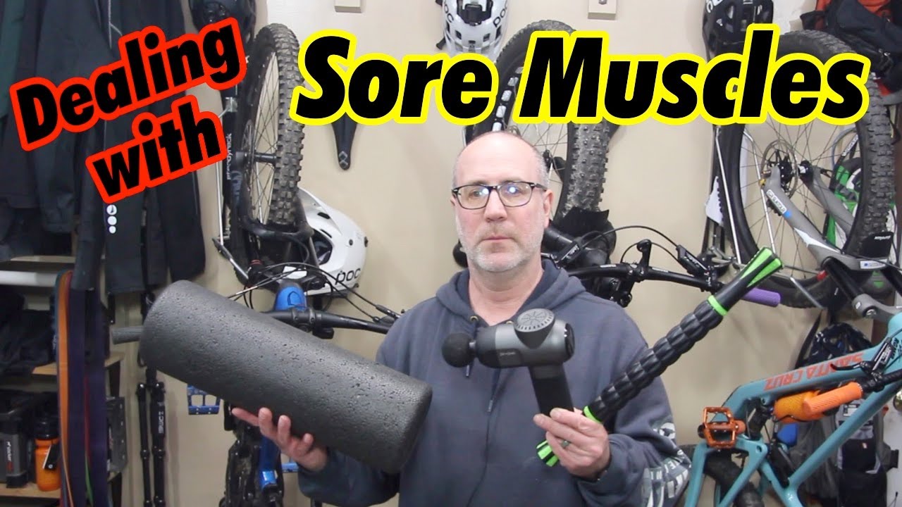 Got sort muscles? Check out how I deal with sore muscles after a mountain bike ride