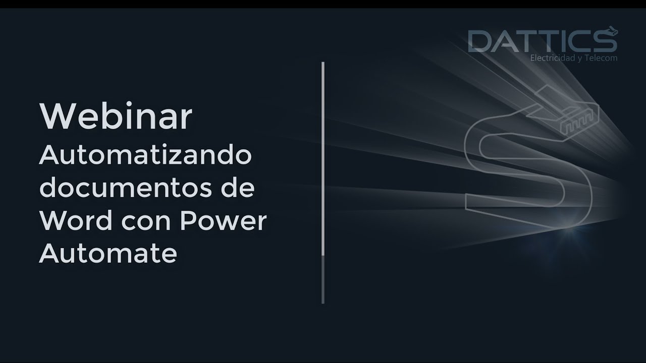 Automatizar documentos de Word con Power Automate - Webinar