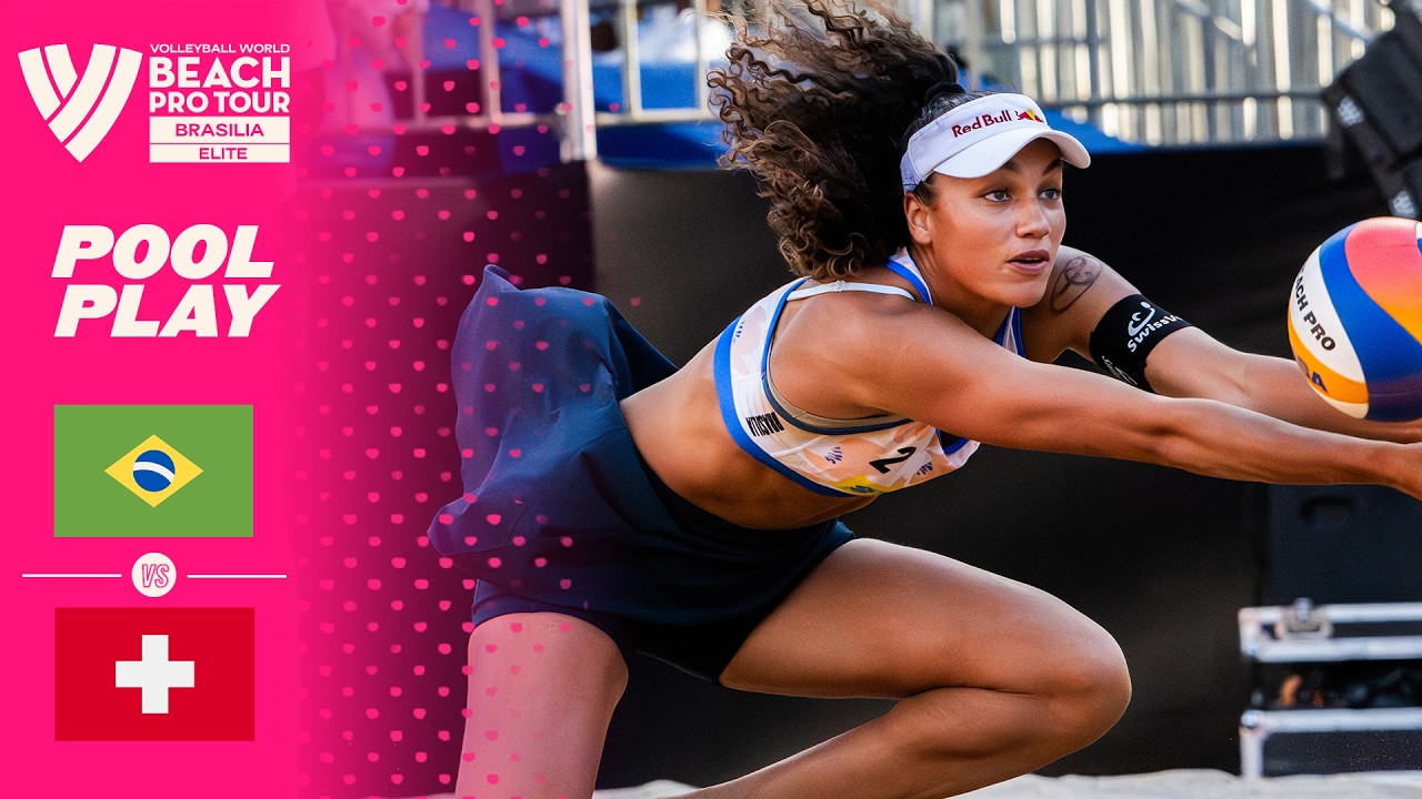 Carol/Rebecca vs. Anouk/Zo&eacute; - Pool Play Highlights | Brasilia 2026 #BeachProTour