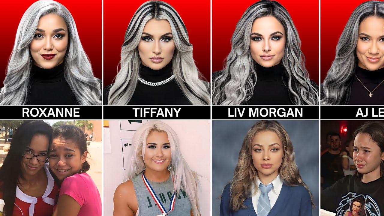 What Did The WWE Female Wrestlers Look Like School Time? | wrestlinginc