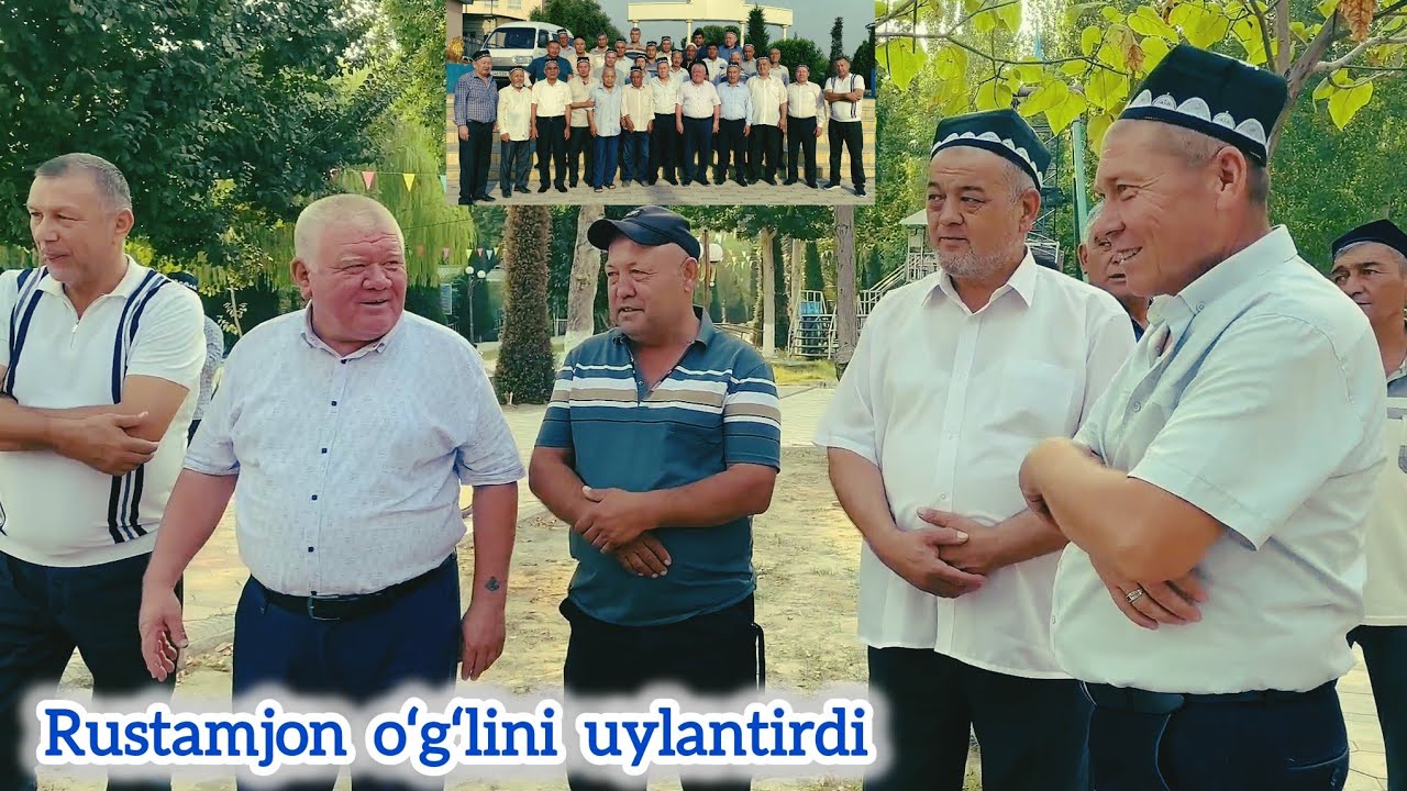 MINGBULOQ. / RUSTAMJON  OʻGʻLINI  UYLANTIRDI /.