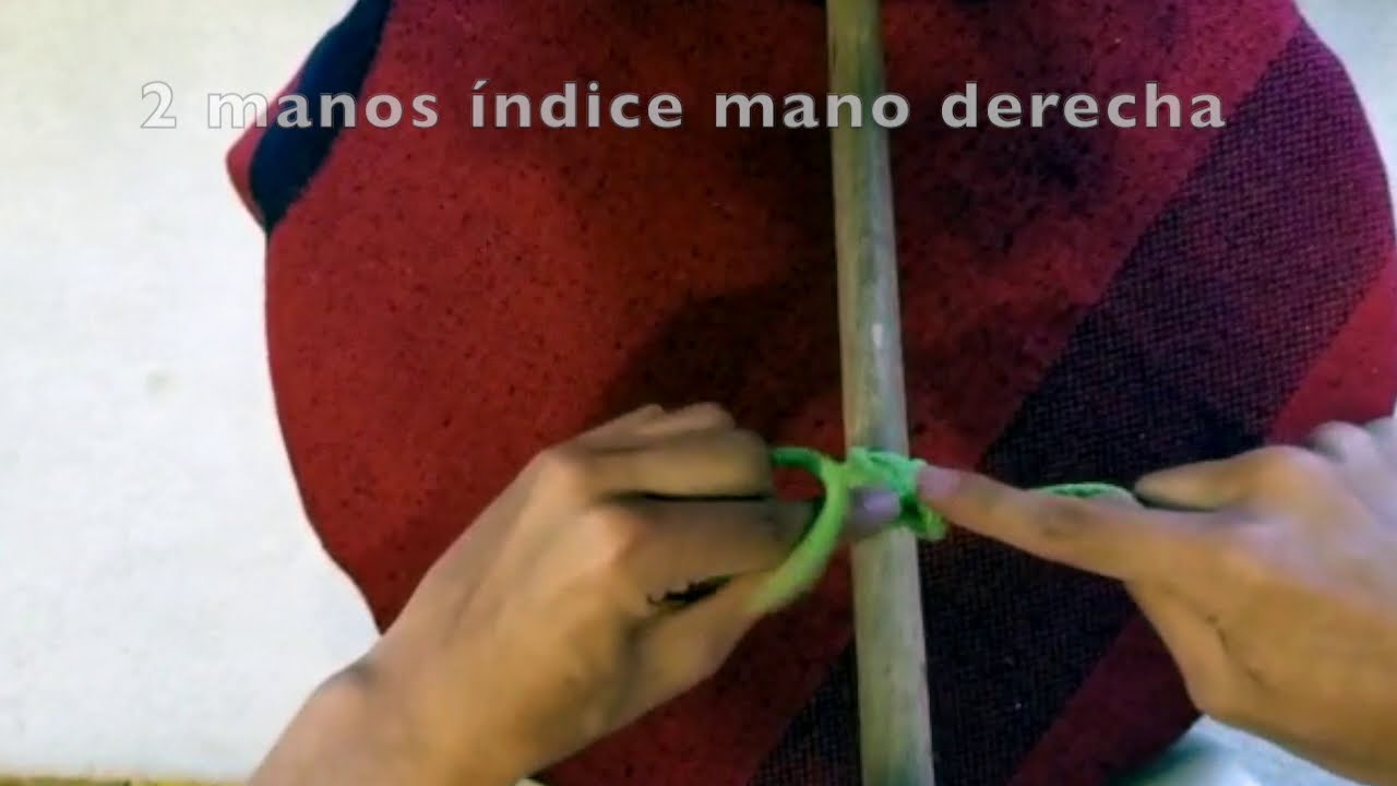 Anudado Manual T&eacute;cnica 2 manos