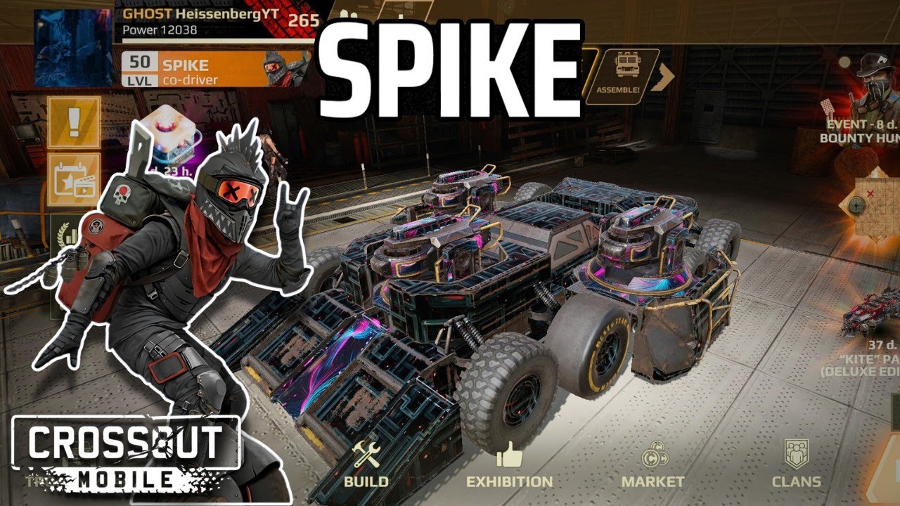 Spike Co-Driver is INSANE! • Crossout Mobile