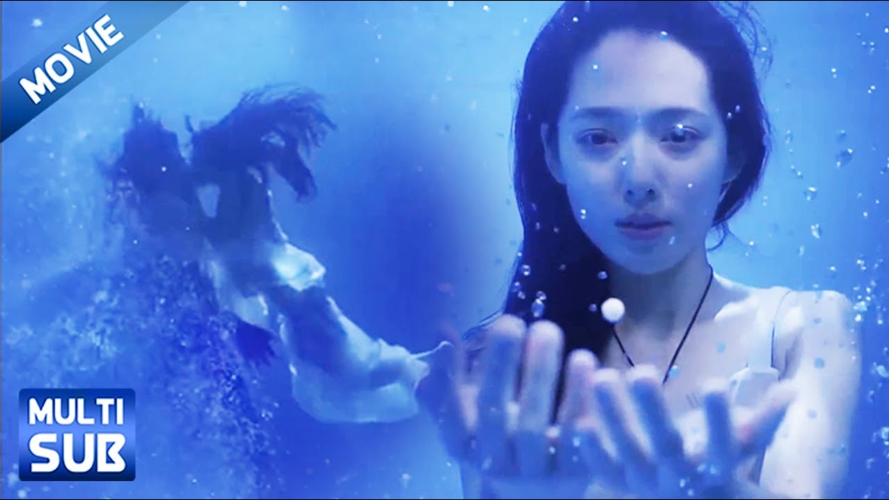 少女为救心爱人鱼献出自己，两人在海底做最后吻别🥰 Clip 那片星空那片海 #chinesedrama