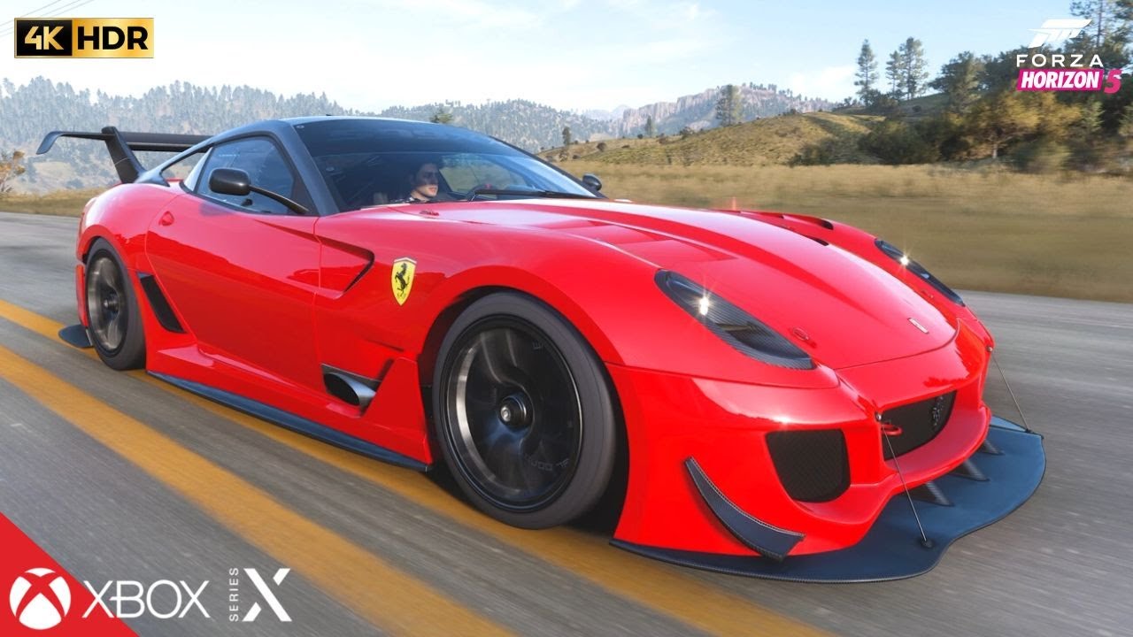 Comprei a Ferrari 599XX Evolution no Forzathon Bora Testar Forza Horizon 5 SeriesX (4K) #fh5gameplay