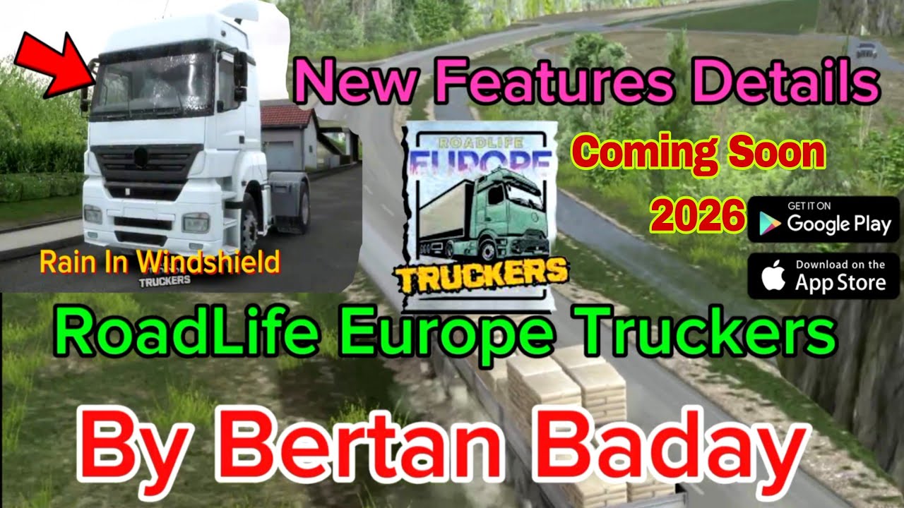 Finally Released New Realistic Rain In House Light 2026 Roadlife Europe Truckers 