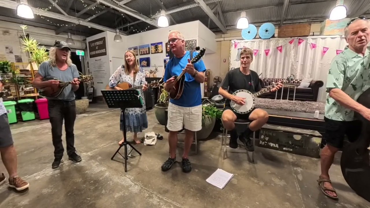 Fremantle Bluegrass Jam - Will the Circle be Unbroken