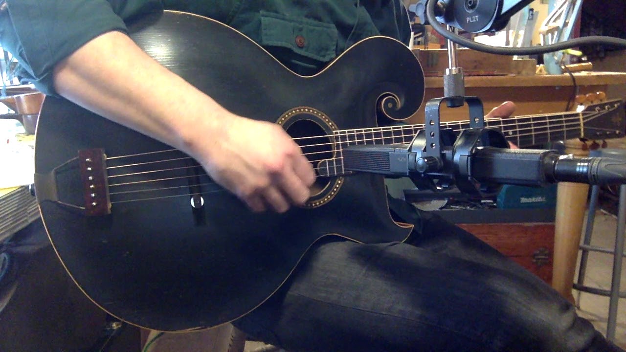 1914 Gibson Style O carved-top archtop guitar
