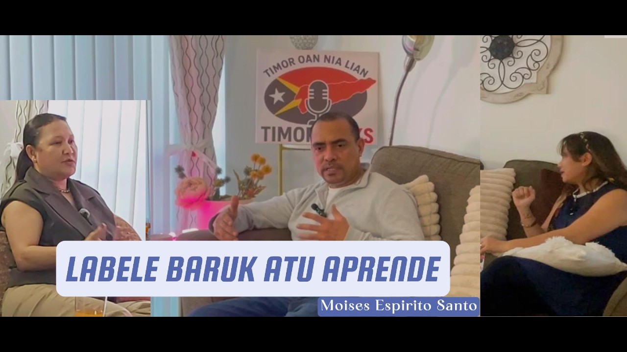 Moises Espirito Santo ho Timor Talks, Experiencia moris iha rai Inglaterra #podcast #timortalks 