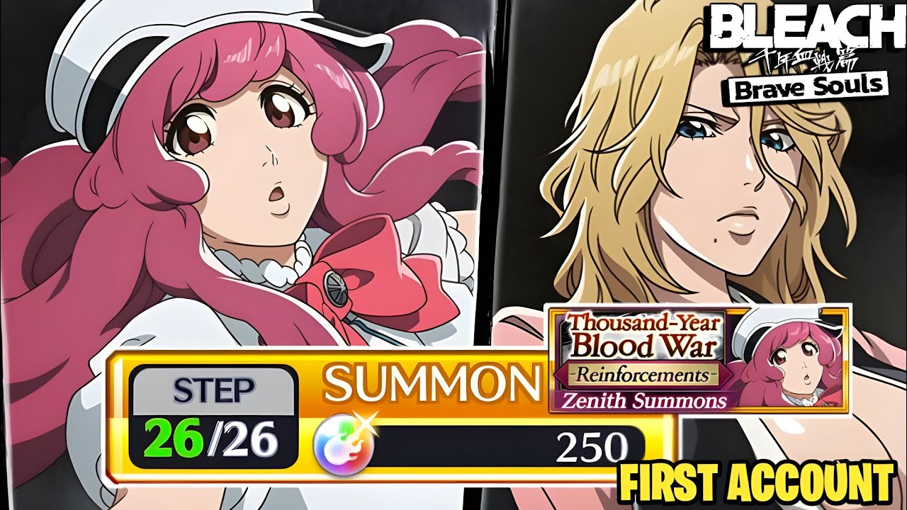 Thousand-Year Blood War Zenith Summons: Reinforcement || BLEACH BRAVE SOULS