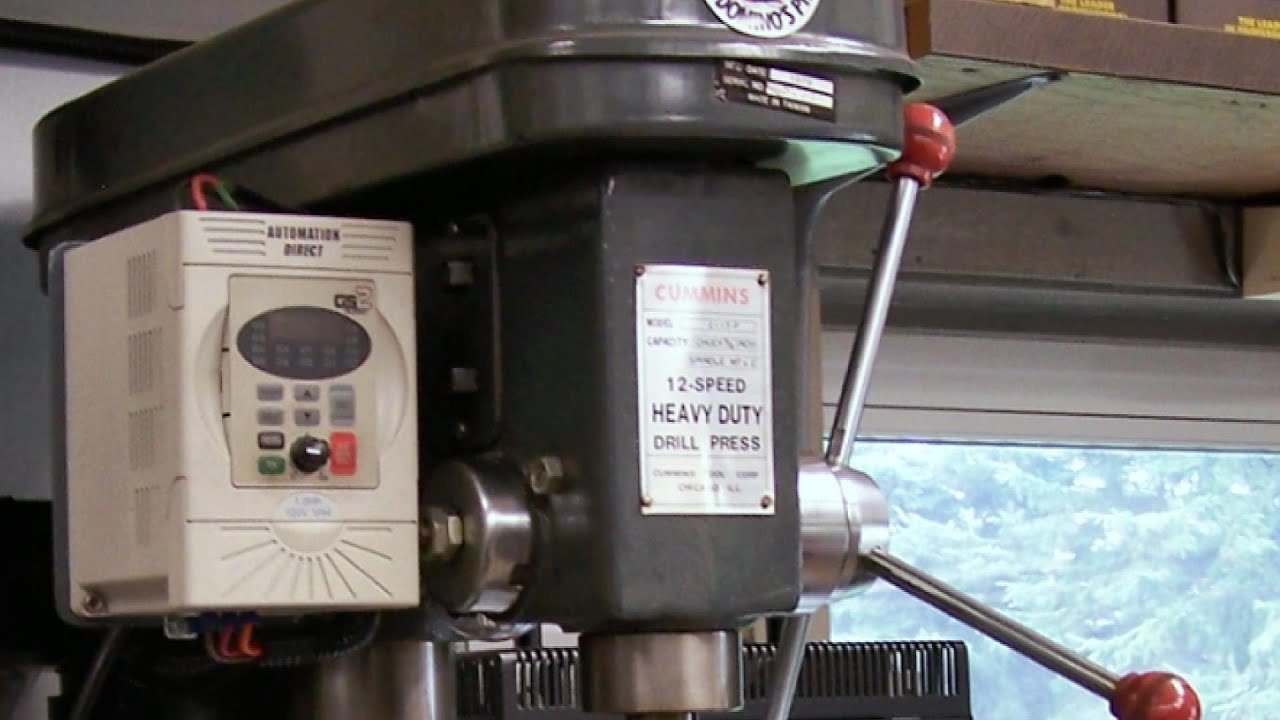 VFD Drive Drill Press Lathe & Mill  (Variable Speed) DIY