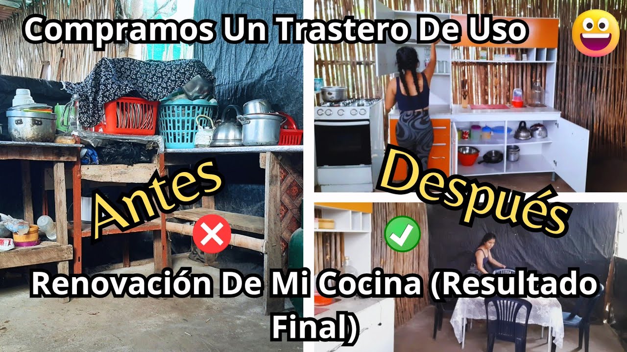 ✅Renovación De Mi Cocina Rústica De Campo 😊/ Antes y Después (Resultado Final) 💯/ Cambio Extremo😱.