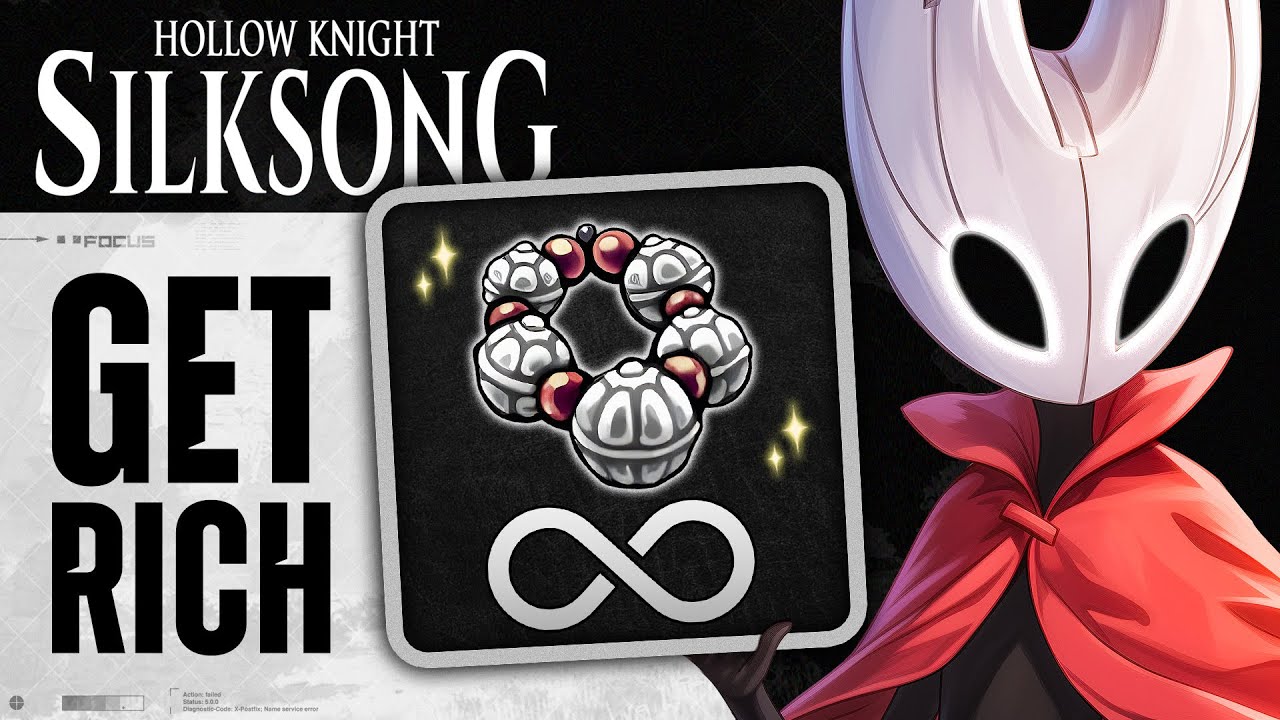 GOD TIER 23K Rosary Farm! TOP 8 Overall Rosary Spots From ACT 1 - 3 in Hollow Knight Silksong