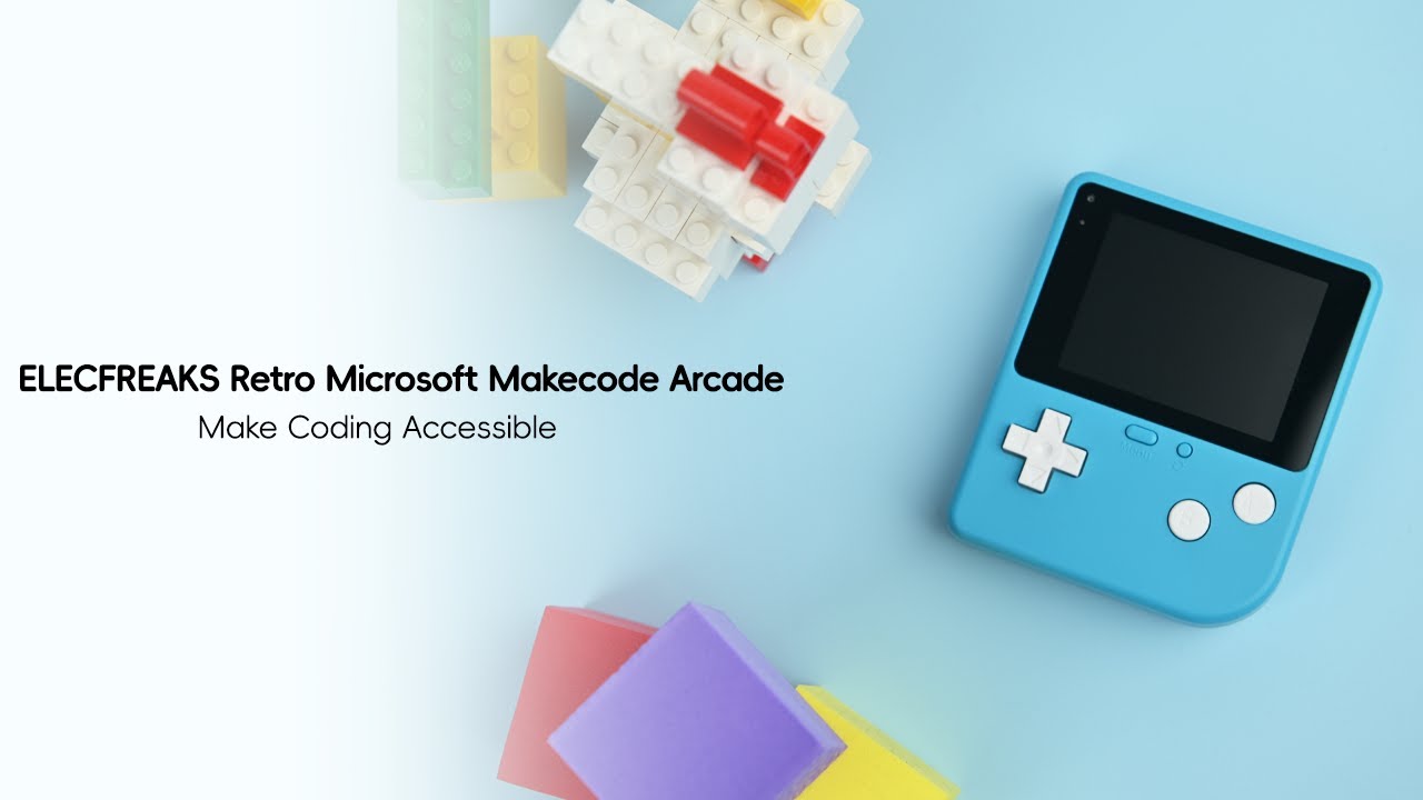 Master Coding with ELECFREAKS Retro MakeCode Arcade: Build Your Games!