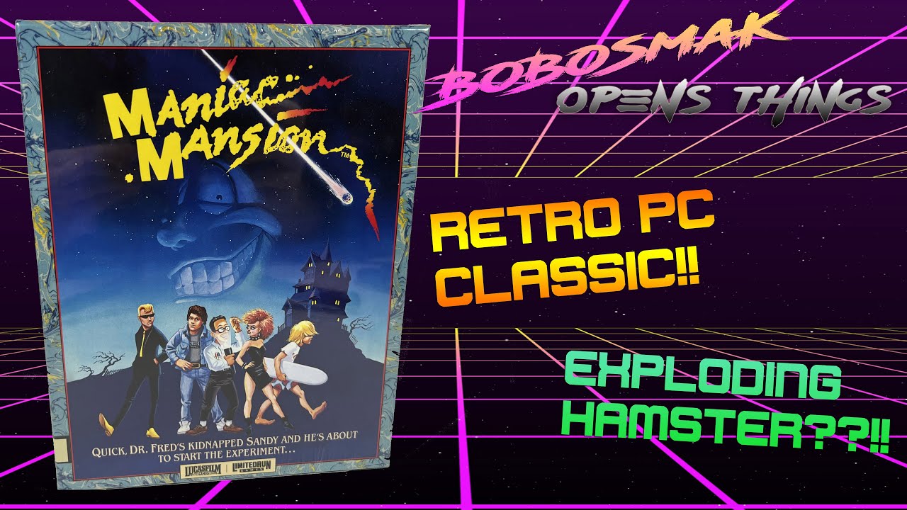 PC Unboxing: Maniac Mansion - Collector's Edition (Limited Run Games)