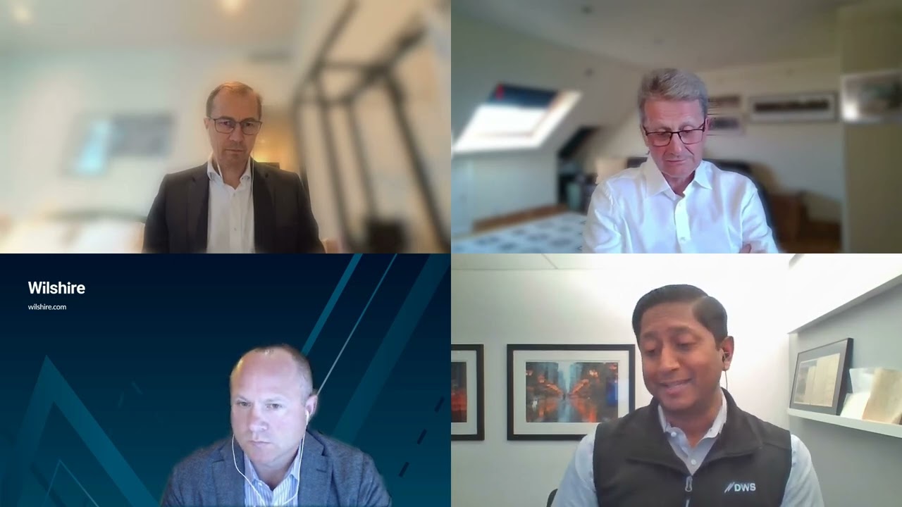 Investor opportunities discussion with Maple-Brown Abbott, DWS & Wilshire Indexes