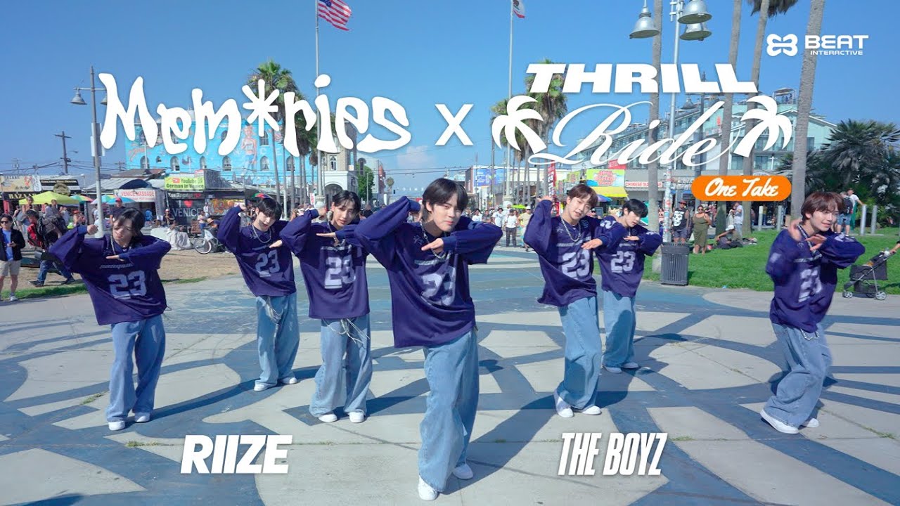 NEWBEAT(NBT/뉴비트) 2024 US Busking | 라이즈(RIIZE)‘Memories’+더보이즈(THE BOYZ)‘THRILL RIDE’ (One Take ver.)
