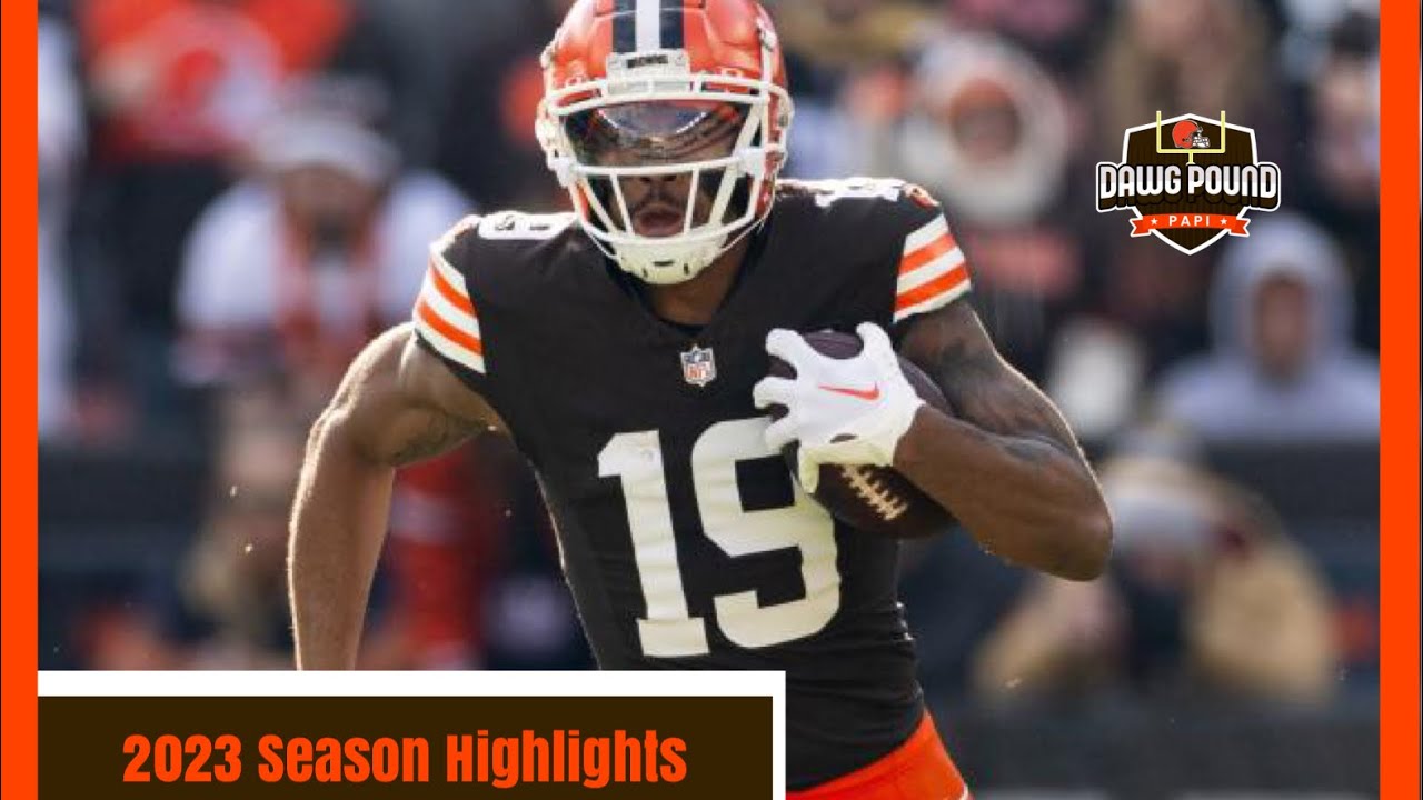 Cedric Tillman - WR - Cleveland Browns - 2023 Rookie Season / Highlights