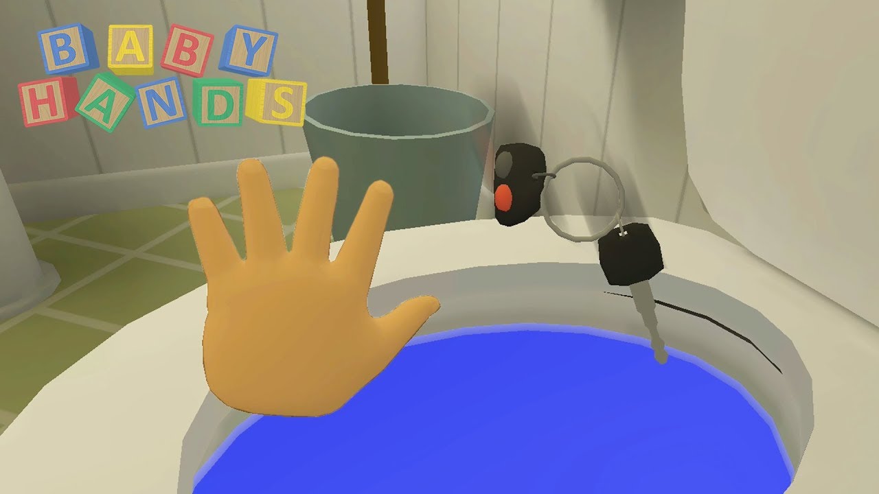 KLUCZYKI OD SAMOCHODU LĄDUJĄ W KIBELKU! (Baby Hands #5)
