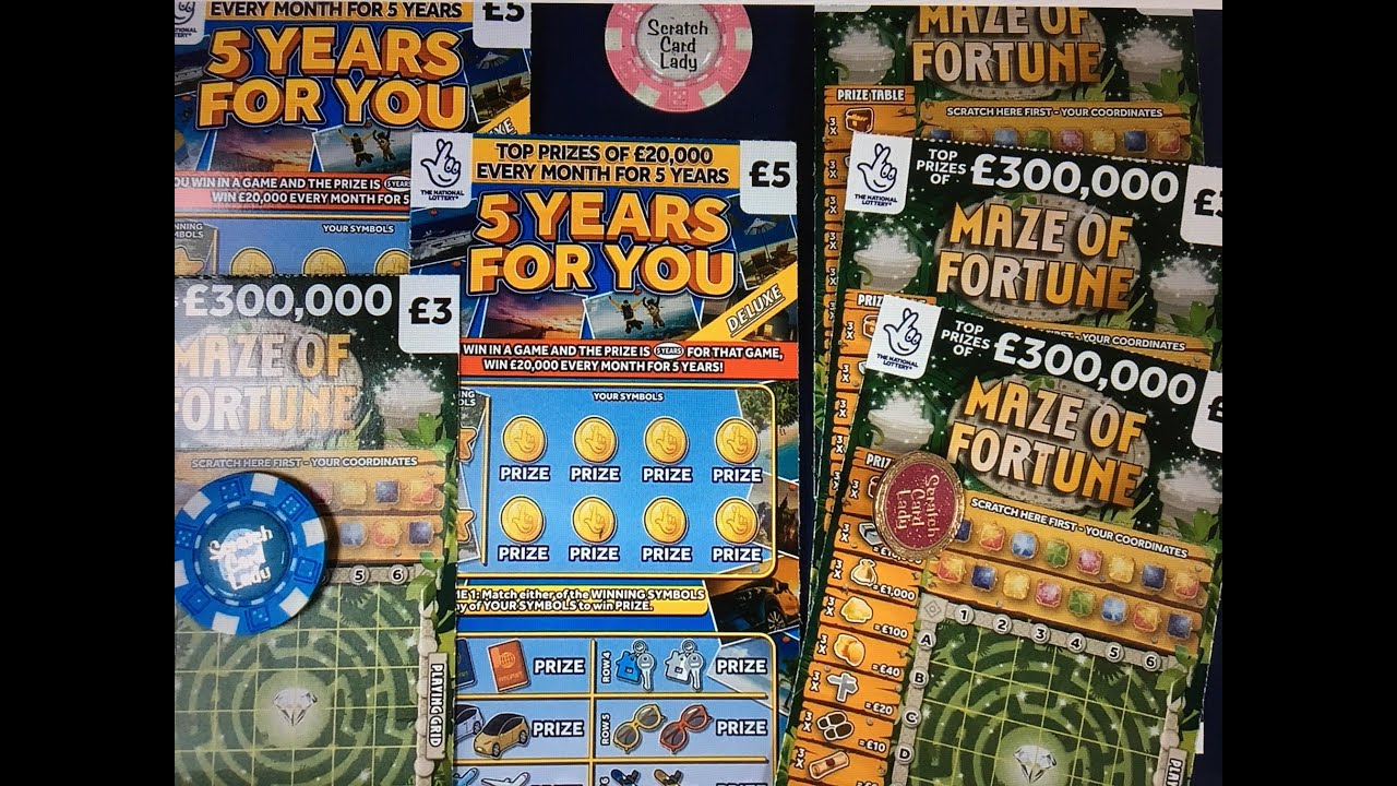 🤑🤑Whoop whoop finally a good session, this time with the new £5 5 YEARS for YOU & Maze of Fortune🤑🤑