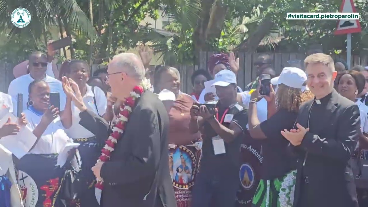 CARDEAL PIETRO PAROLIN NA NUNCIATURA APOSTÓLICA EM MOÇAMBIQUE 