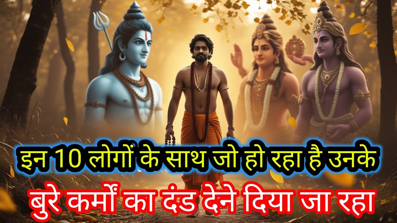 22:22🕉इन 10 लोगों के साथ जो हो रहा है उनके बुरे कर्मों का दंड देने दिया जा रहा🚩Mahadev ji ka Sandesh