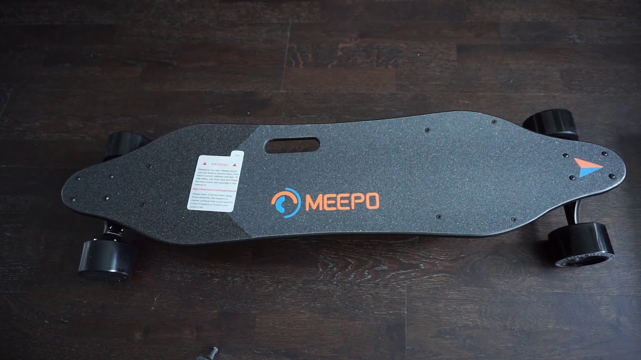 Meepo V2 Electric Skateboard Unboxing